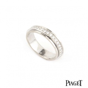 Piaget 18k White Gold Diamond Set Possession Ring B&P G34PK553 Piaget 18k White Gold Diamond Set Possession Ring B&P G34PK553